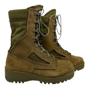 Belleville 550 ST USMC Hot Weather Steel Toe Combat Boots Coyote Brown 5.5 WIDE